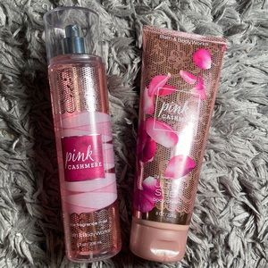 Pink Cashmere Bundle Set